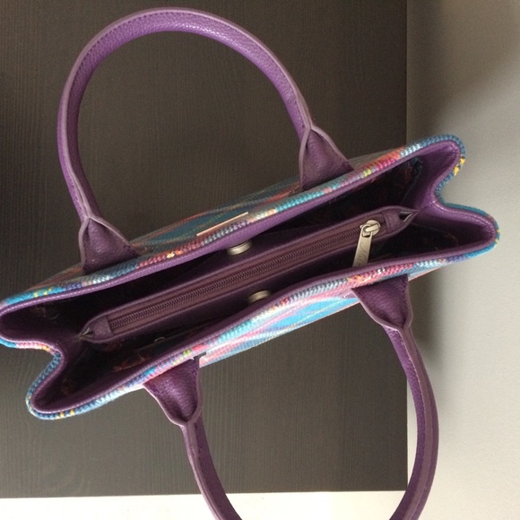 *RARE* NWOT Ness Tweed Handbag | The Ebony Crush - Picture 4 of 8